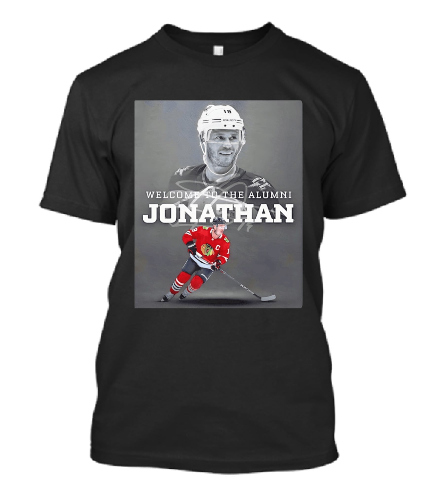 Welcome To The Alumni Jonathan Toews Chicago Hockey Legend T-Shirt