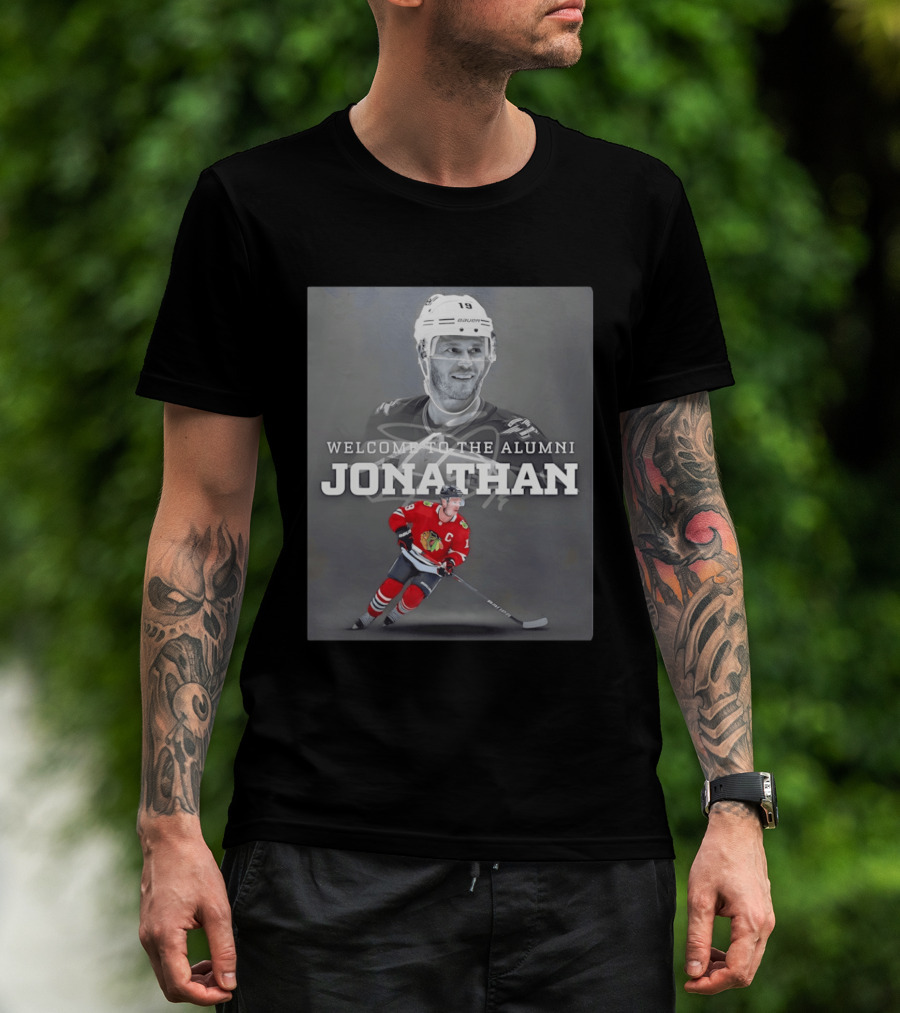 Welcome To The Alumni Jonathan Toews Chicago Hockey Legend T-Shirt