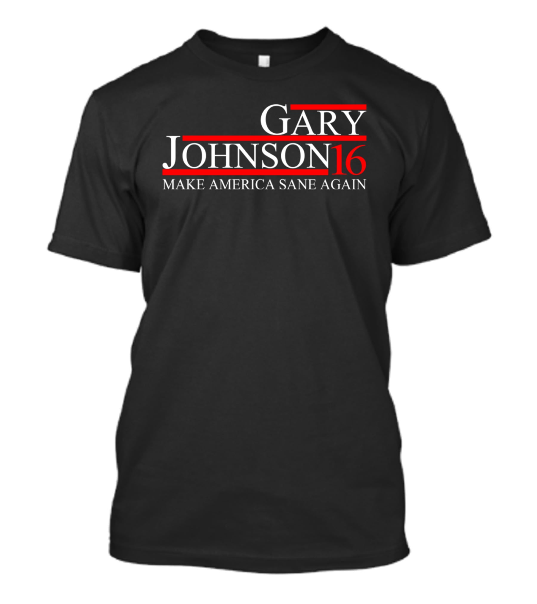 Gary Johnson 2016 Make America Sane Again T-Shirt