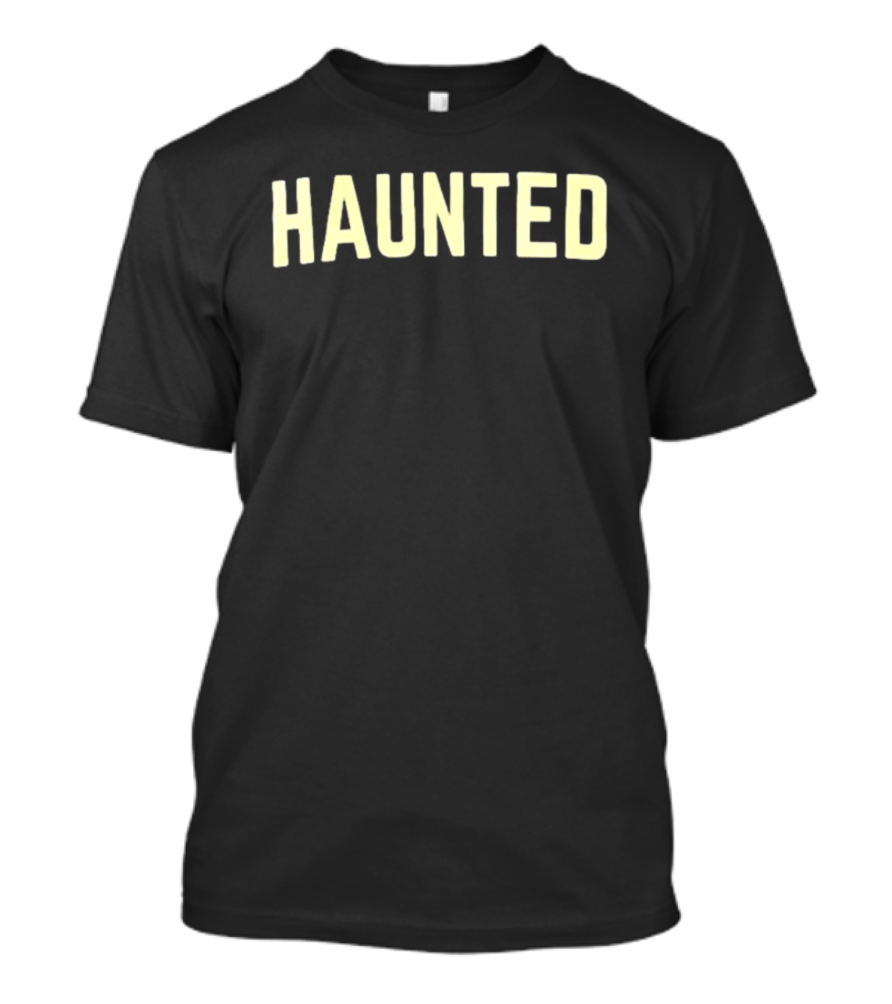 Haunted Summer Vintage Glow Font T-Shirt