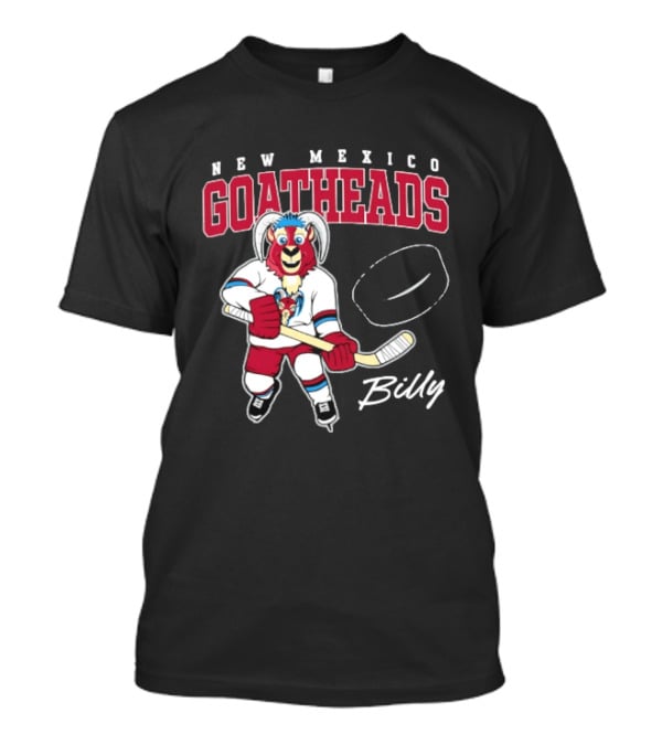 New Mexico Goatheads Billy Hockey T-Shirt