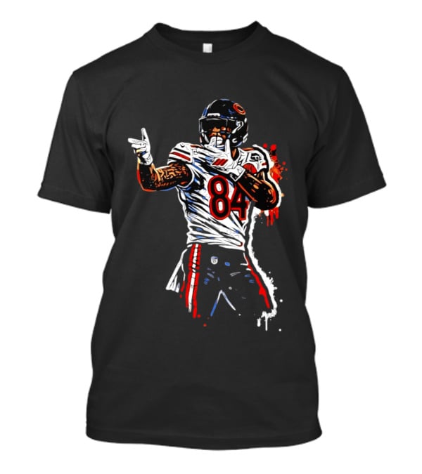 Cordarrelle Patterson 84 Chicago Bears Football Player T-Shirt