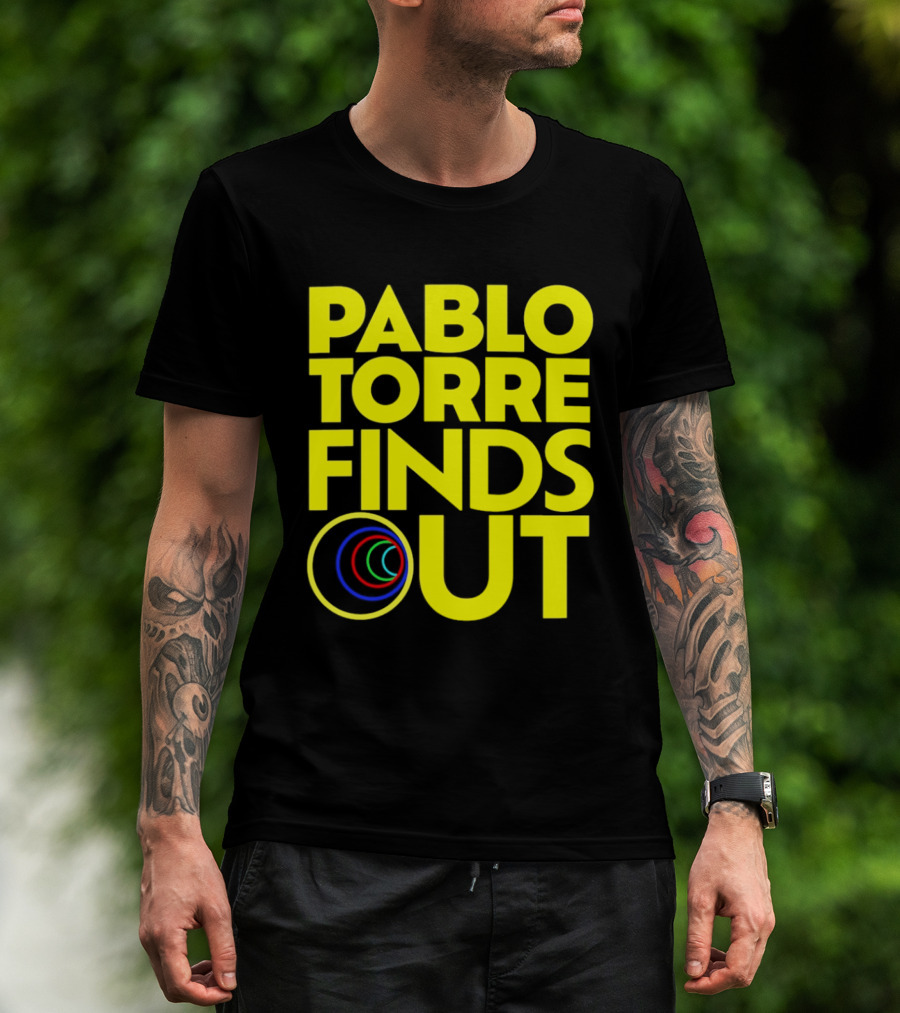 Pablo Torre Finds Out Podcast Sports Media Circles T-Shirt