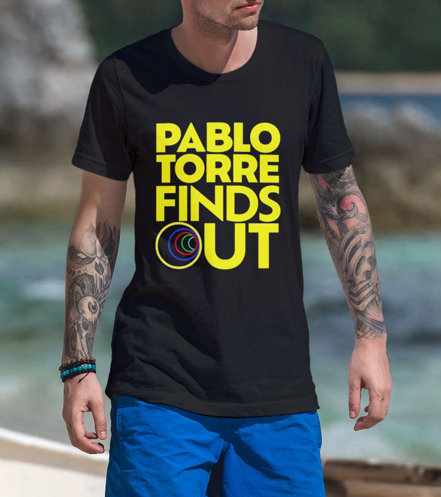 Pablo Torre Finds Out Podcast Sports Media Circles T-Shirt