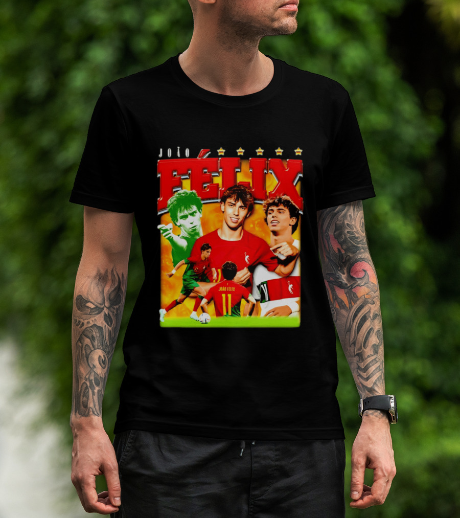 Joao Felix Portugal National Team Football Star T-Shirt