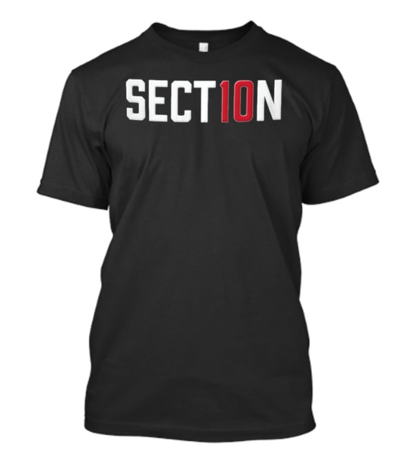 Red Sox Section 10 Night 2025 Jersey Giveaway Event T-Shirt