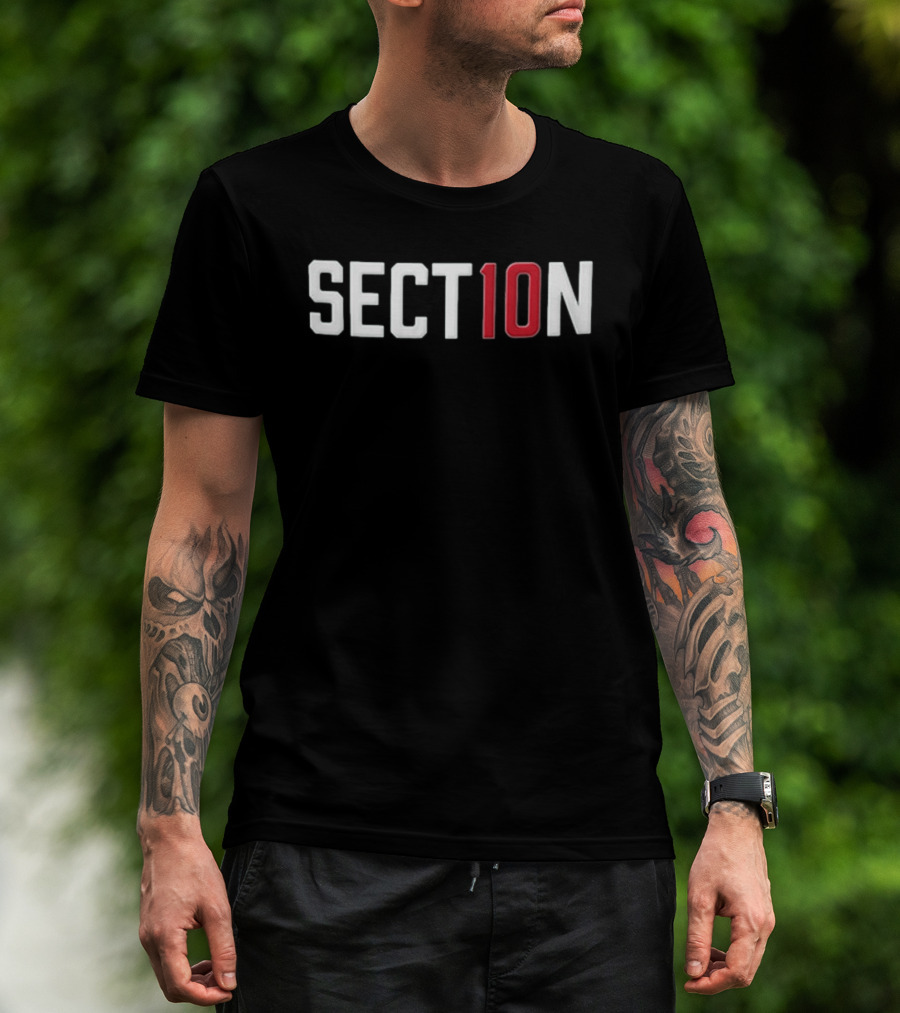 Red Sox Section 10 Night 2025 Jersey Giveaway Event T-Shirt