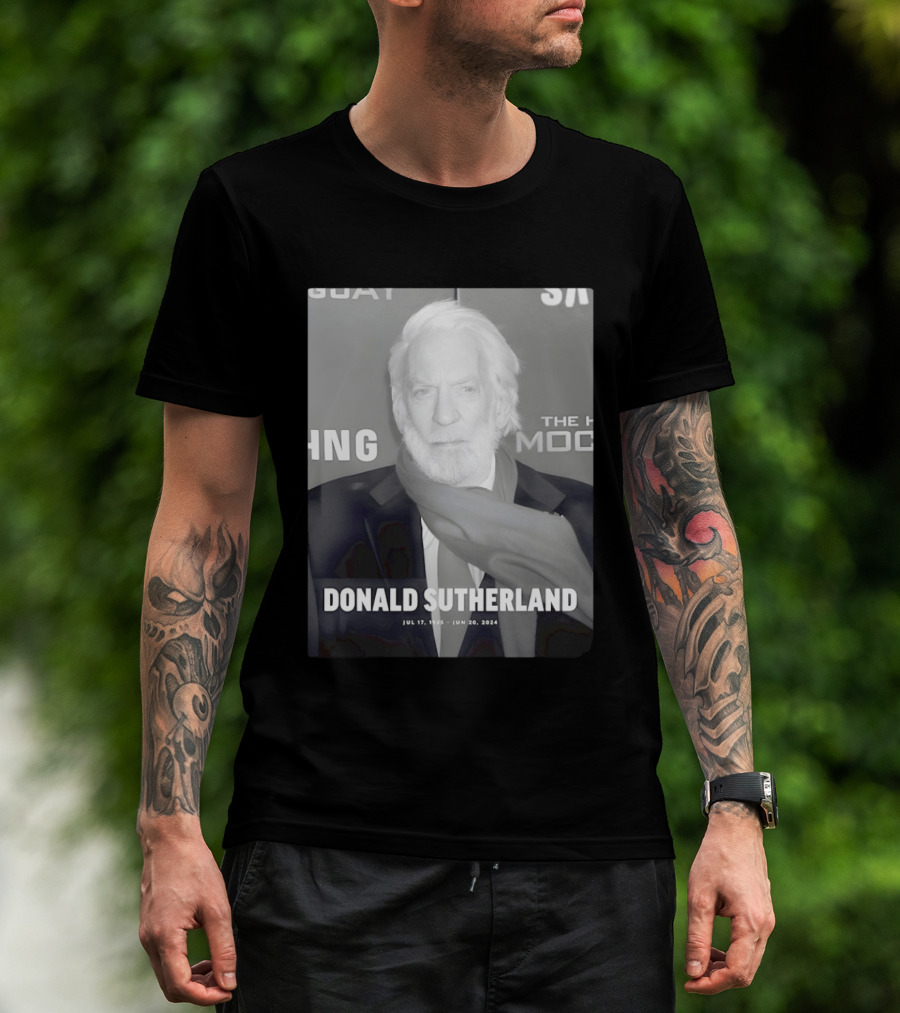 Donald Sutherland 1935 2024 Memorial T-Shirt