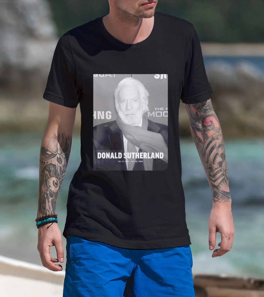 Donald Sutherland 1935 2024 Memorial T-Shirt