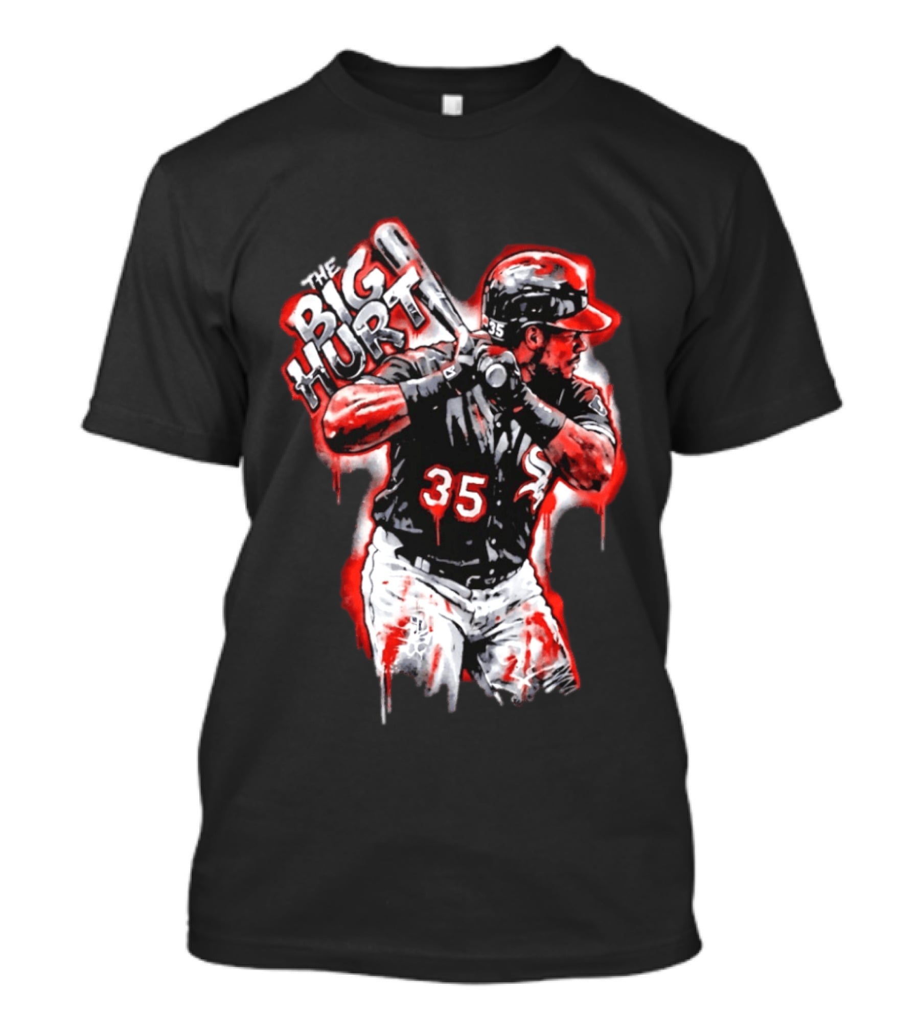 Frank Thomas The Big Hurt 35 Chicago White Sox T-Shirt