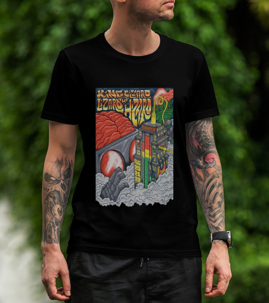 King Gizzard & The Lizard Wizard Forest Hills Stadium Queens NY August 2026 Concert T-Shirt