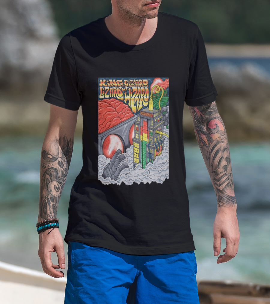 King Gizzard & The Lizard Wizard Forest Hills Stadium Queens NY August 2026 Concert T-Shirt