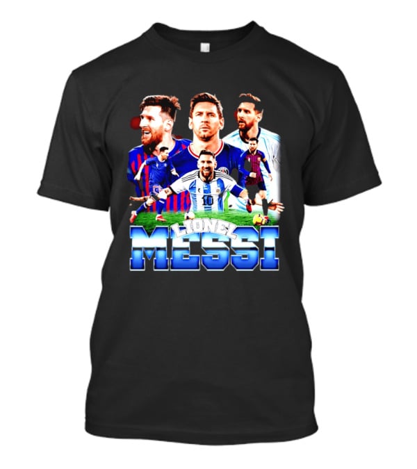 Lionel Messi Barcelona Paris Saint Germain Argentina Football Legend T-Shirt