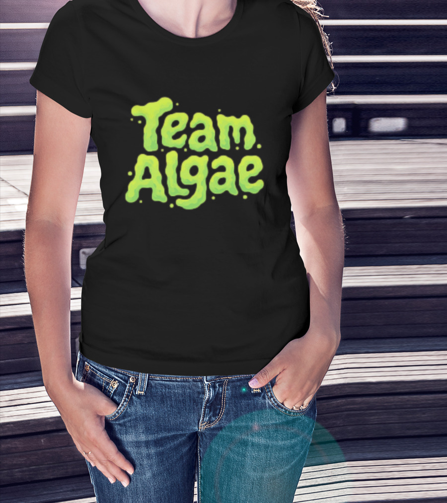 Team Algae Slime Green Nature Biology T-Shirt