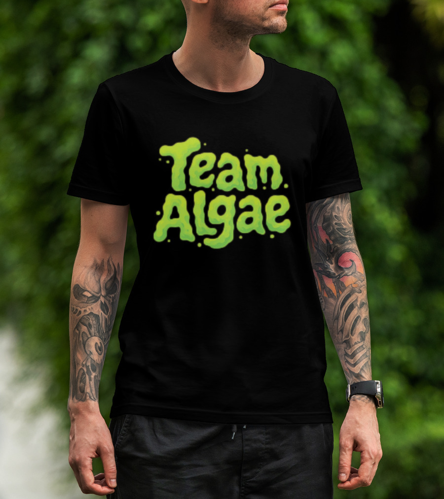 Team Algae Slime Green Nature Biology T-Shirt