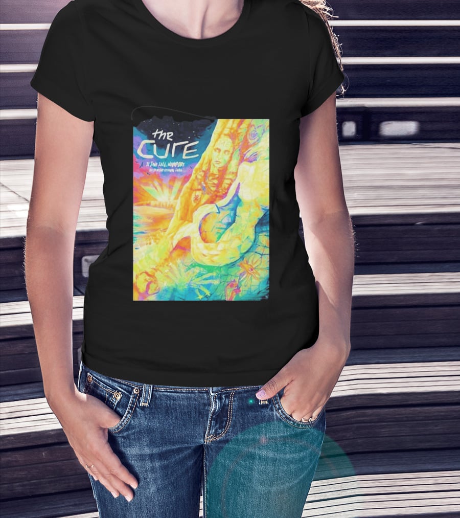 The Cure Isle Of Wight Festival Newport June 21 2026 Psychedelic T-Shirt