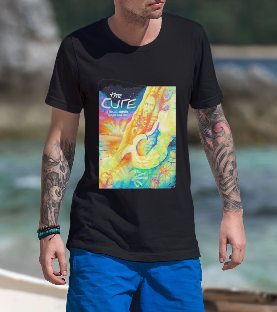 The Cure Isle Of Wight Festival Newport June 21 2026 Psychedelic T-Shirt