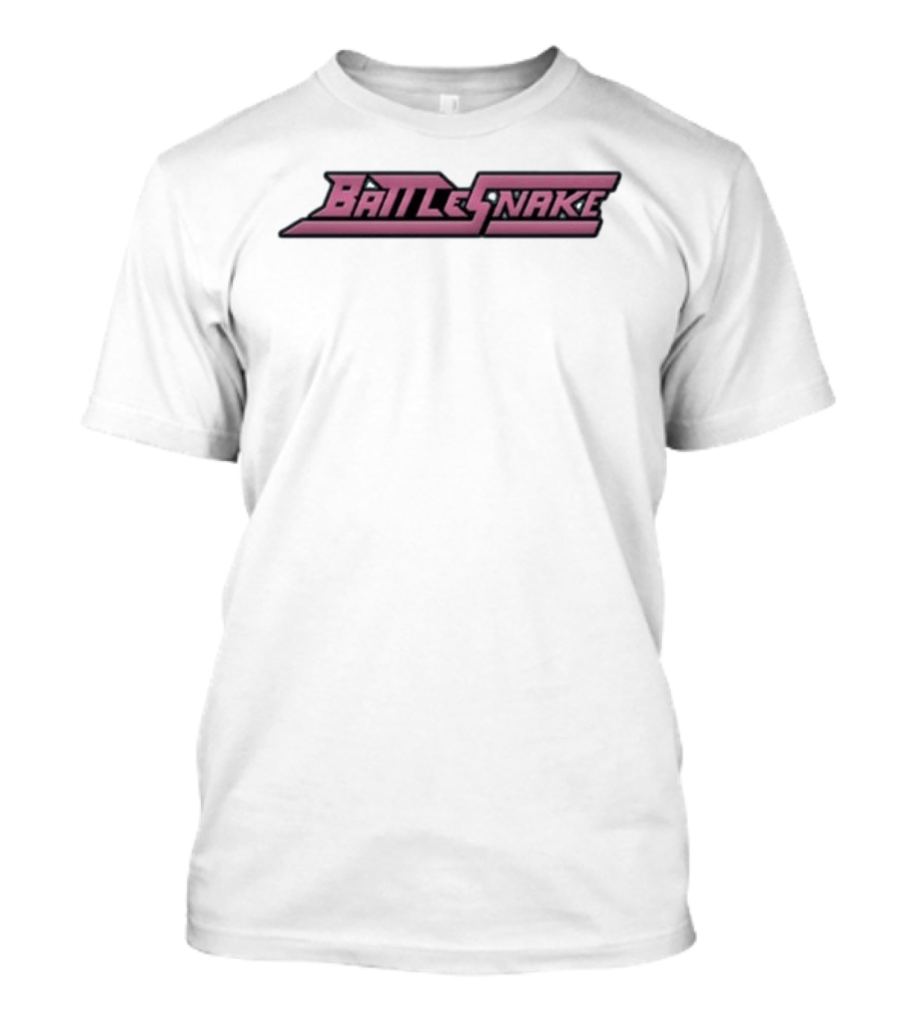 Battlesnake Pink Retro Gaming Style Font T-Shirt