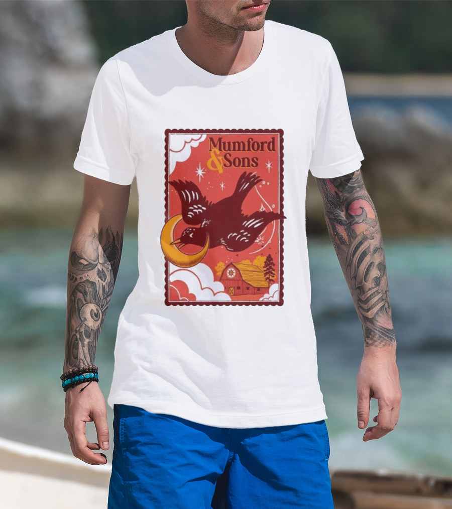 Mumford And Sons Concert June 20 2026 Hershey PA Barn And Bird T-Shirt