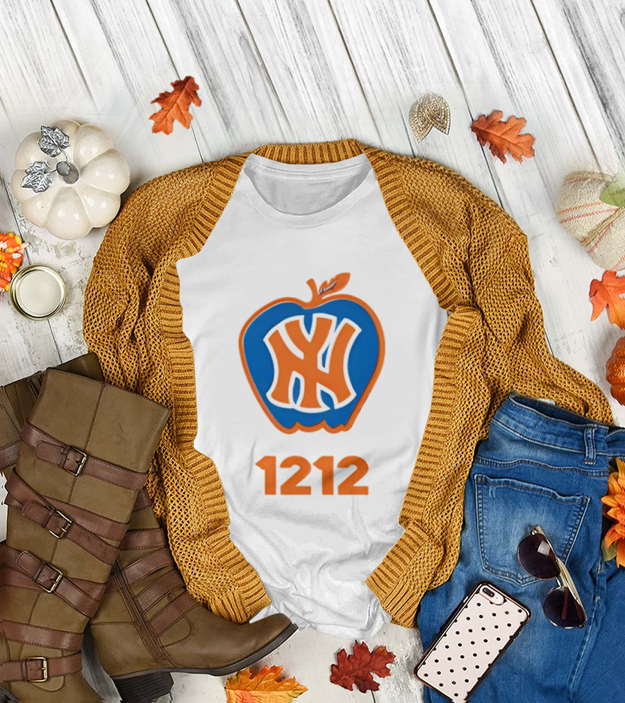 New York City Yankees Apple Baseball MLB 1212 T-Shirt