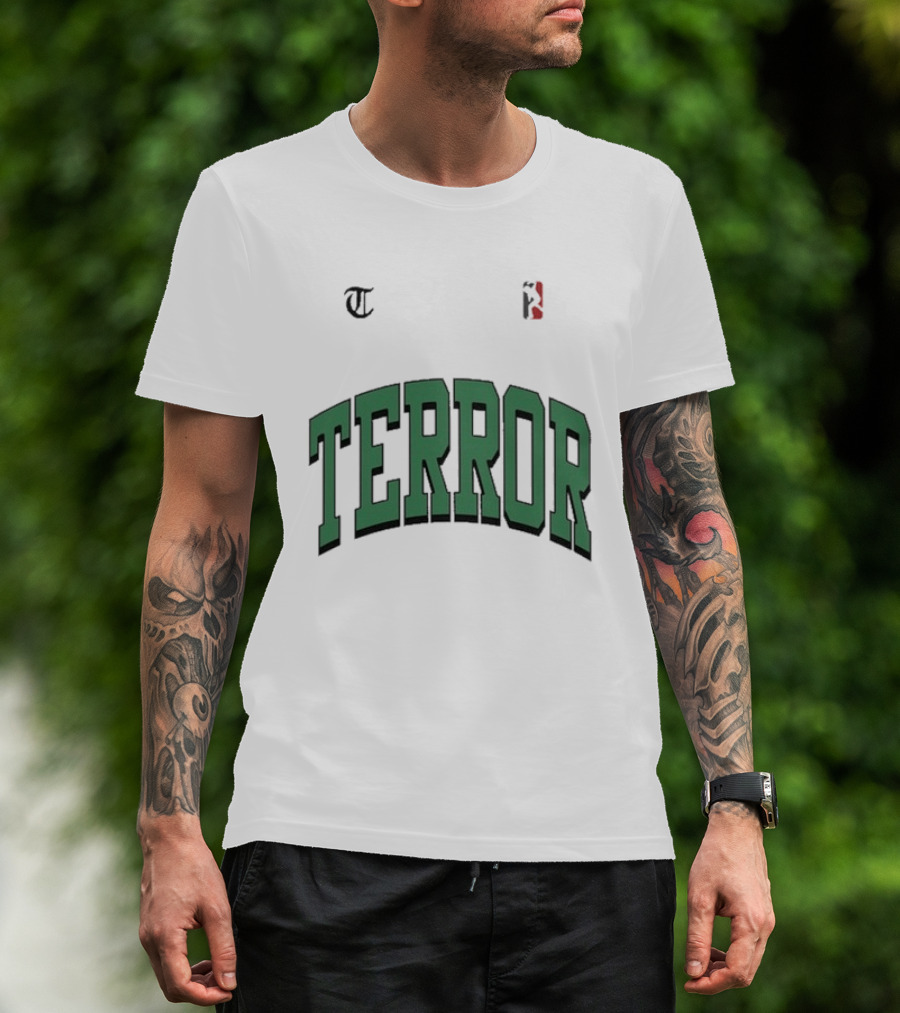 Terror Still Suffer Basketball Iconic Streetwear Scary T-Shirt