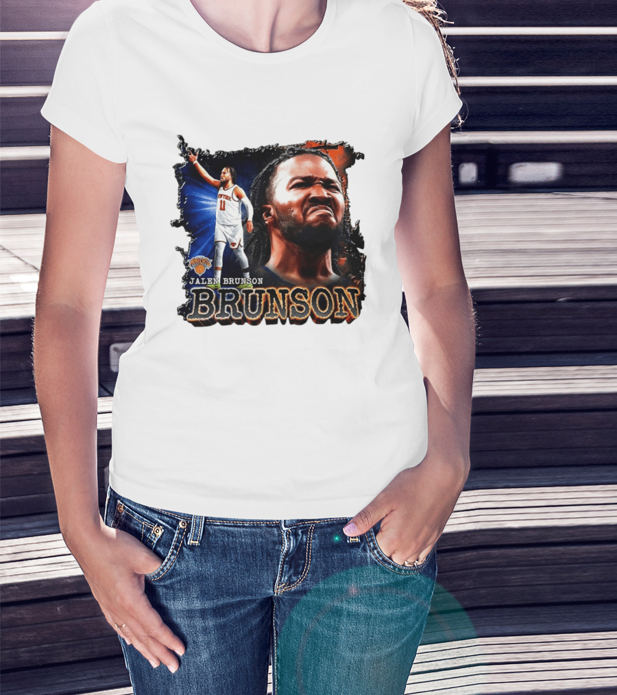 Jalen Brunson New York Knicks NBA Basketball Player Brunson Knicks T-Shirt