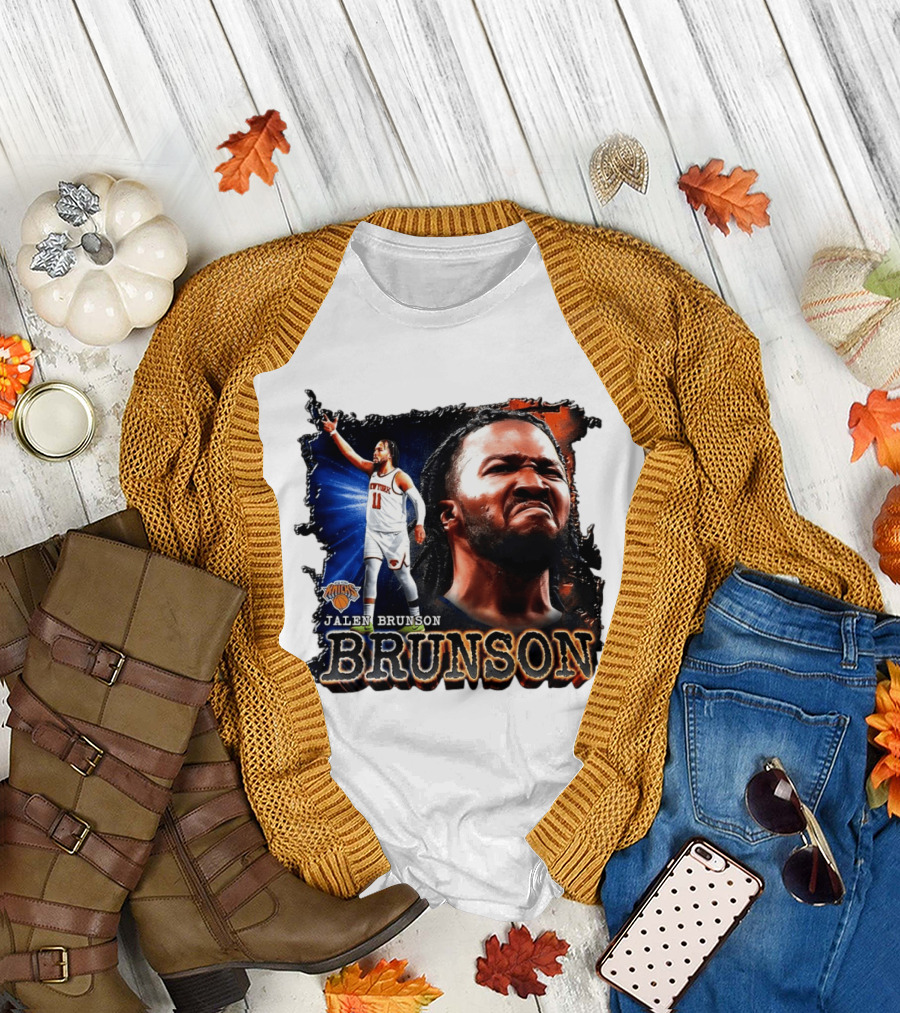 Jalen Brunson New York Knicks NBA Basketball Player Brunson Knicks T-Shirt