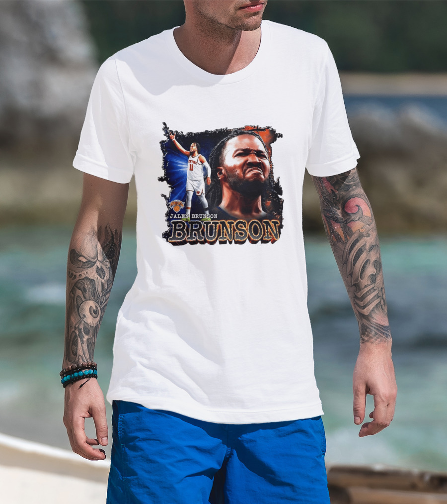 Jalen Brunson New York Knicks NBA Basketball Player Brunson Knicks T-Shirt