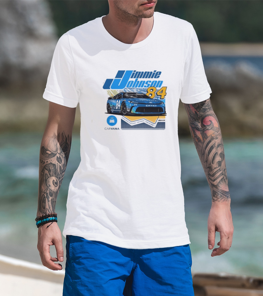 Jimmie Johnson 84 Carvana San Diego Paint Scheme 2026 T-Shirt