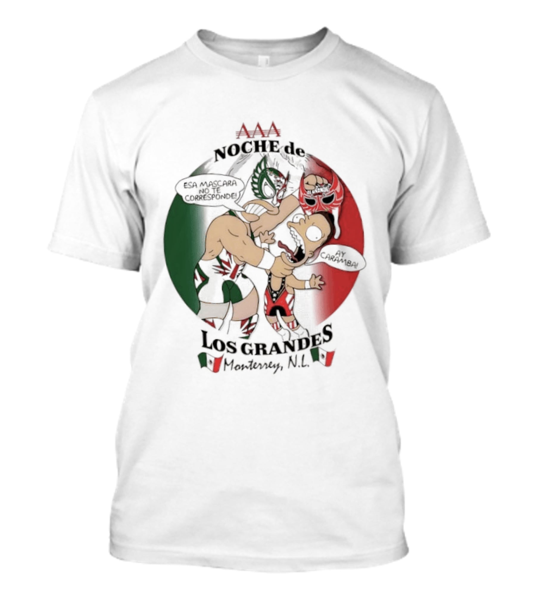 Grande Noche Vs Los Grandes Noreste Monterrey NL T-Shirt