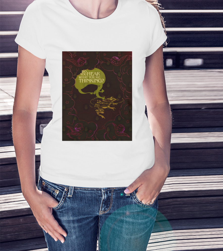 Cherub Angels Do You Hear What You're Thinking Celestial Reflection T-Shirt