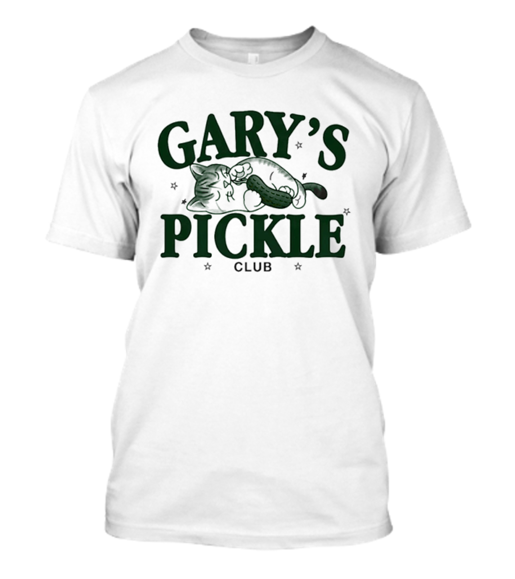 Gary's Pickle Club Cat And Pickle 2025 T-Shirt
