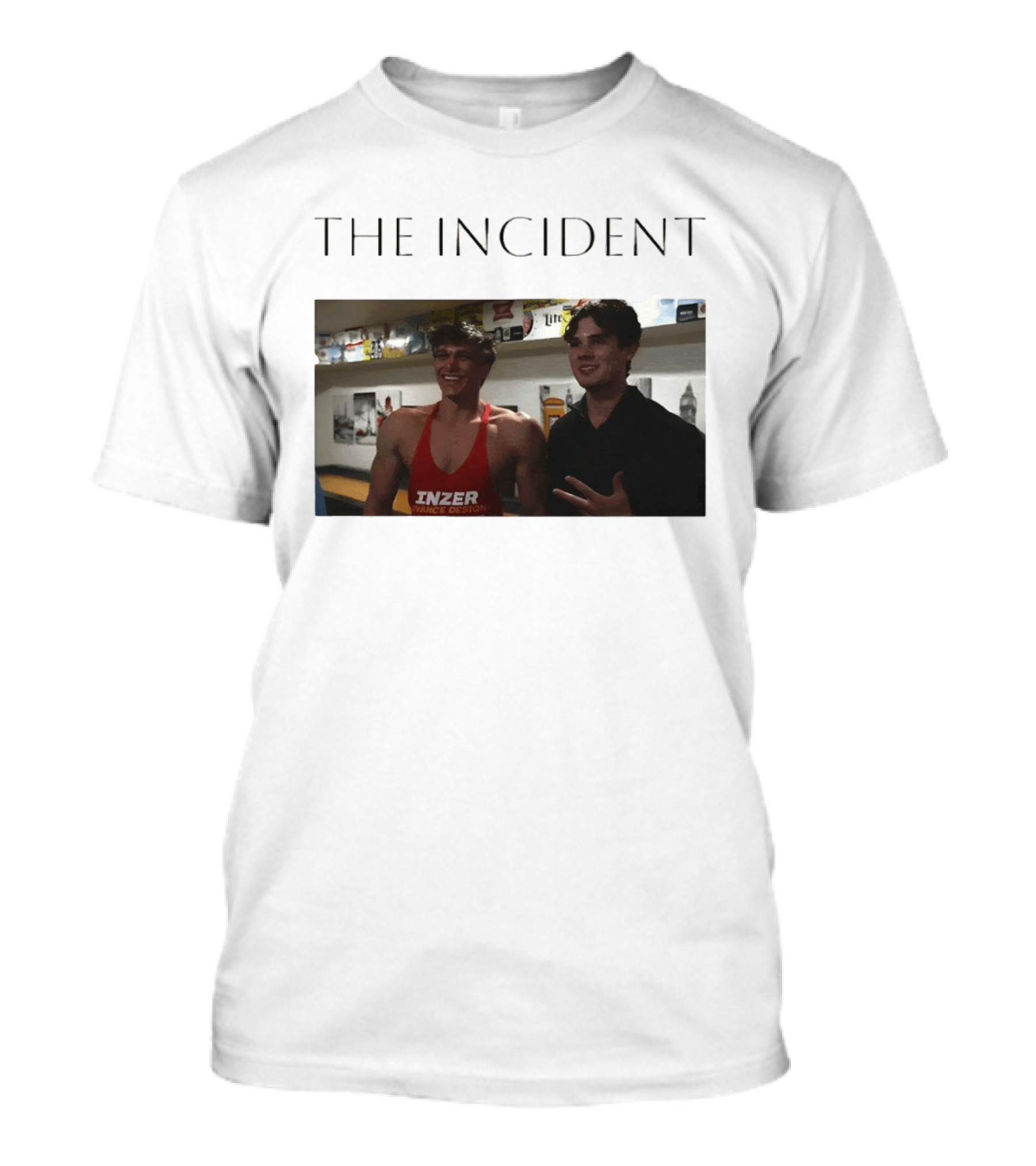The Incident Frame Mogged Clavicular Looksmaxxing Inzer Advance Designs T-Shirt