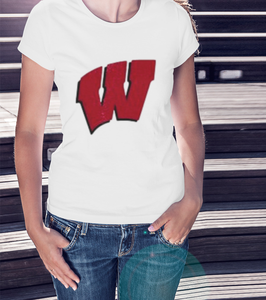 Grateful Dead Bears Wisconsin Badgers Collaboration T-Shirt
