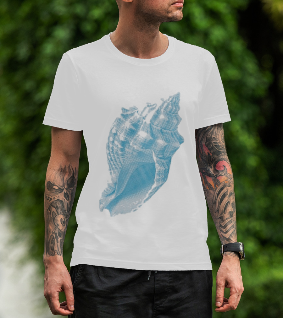 Sonder Haus Ocean Blue Conch T-Shirt