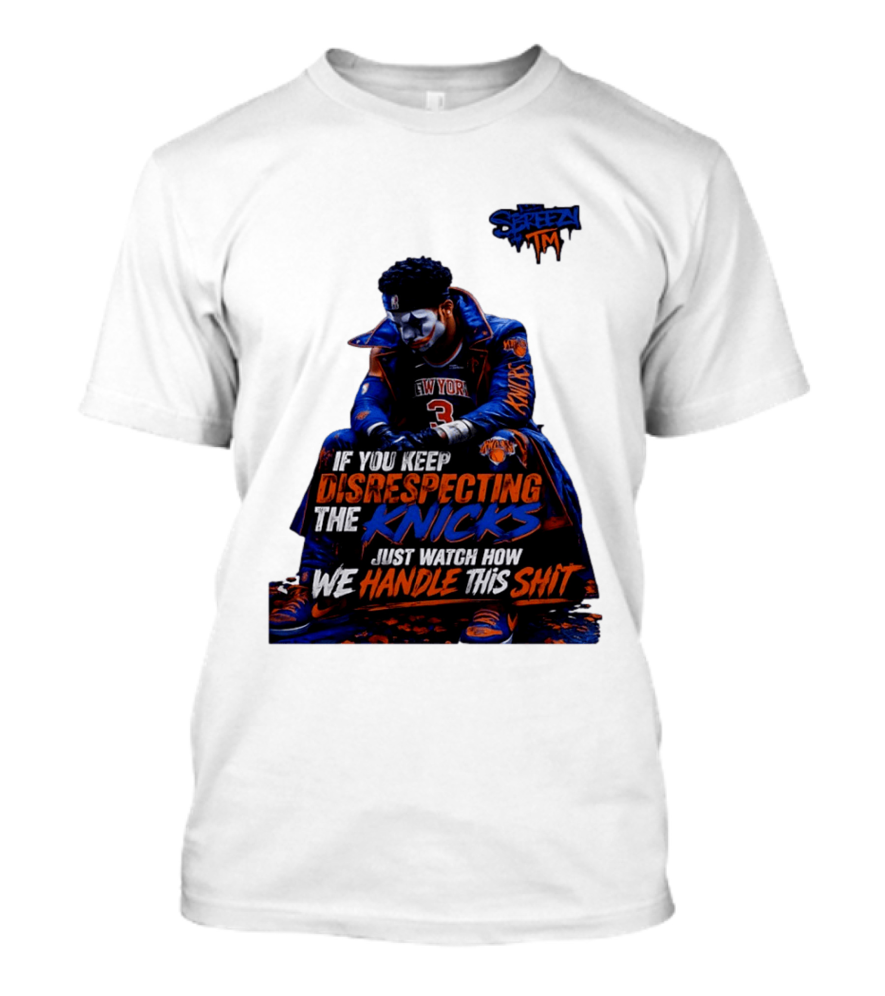 Jalen Brunson New York Knicks If You Keep Disrespecting Knicks Just How We Handle T-Shirt