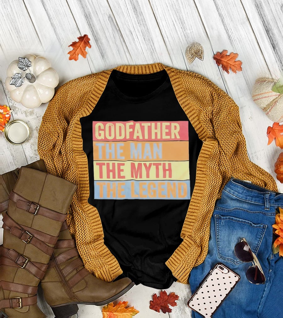 Godfather The Man The Myth The Legend T-Shirt