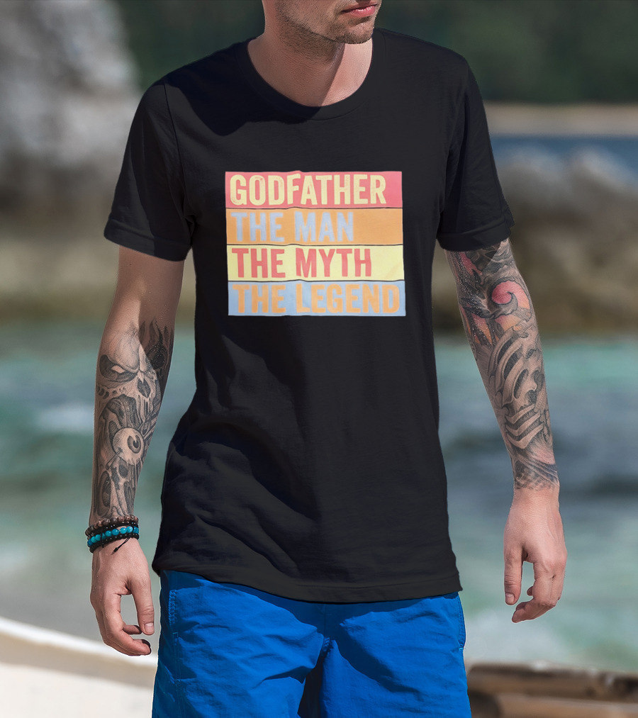 Godfather The Man The Myth The Legend T-Shirt