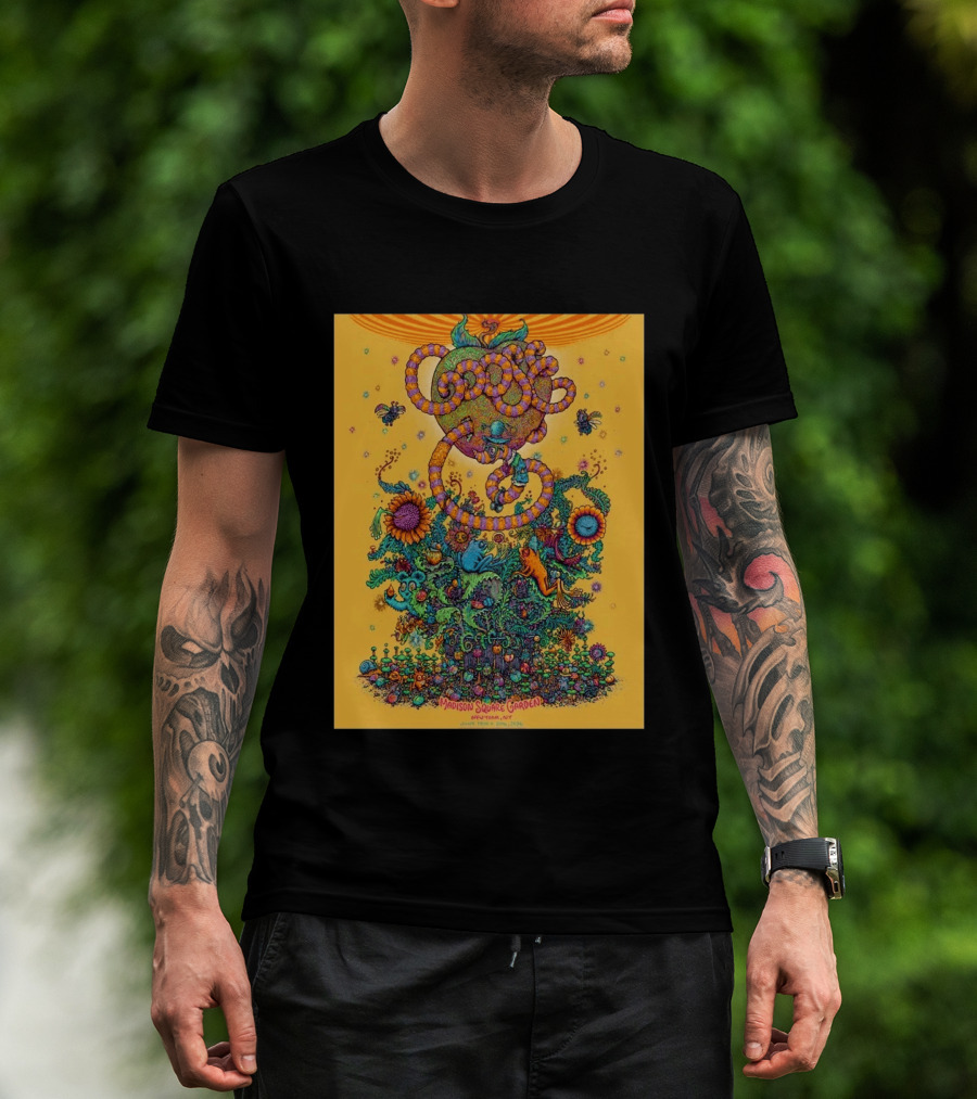 Goose Madison Square Garden New York June 19 And 20 2026 Event Psychedelic Floral T-Shirt