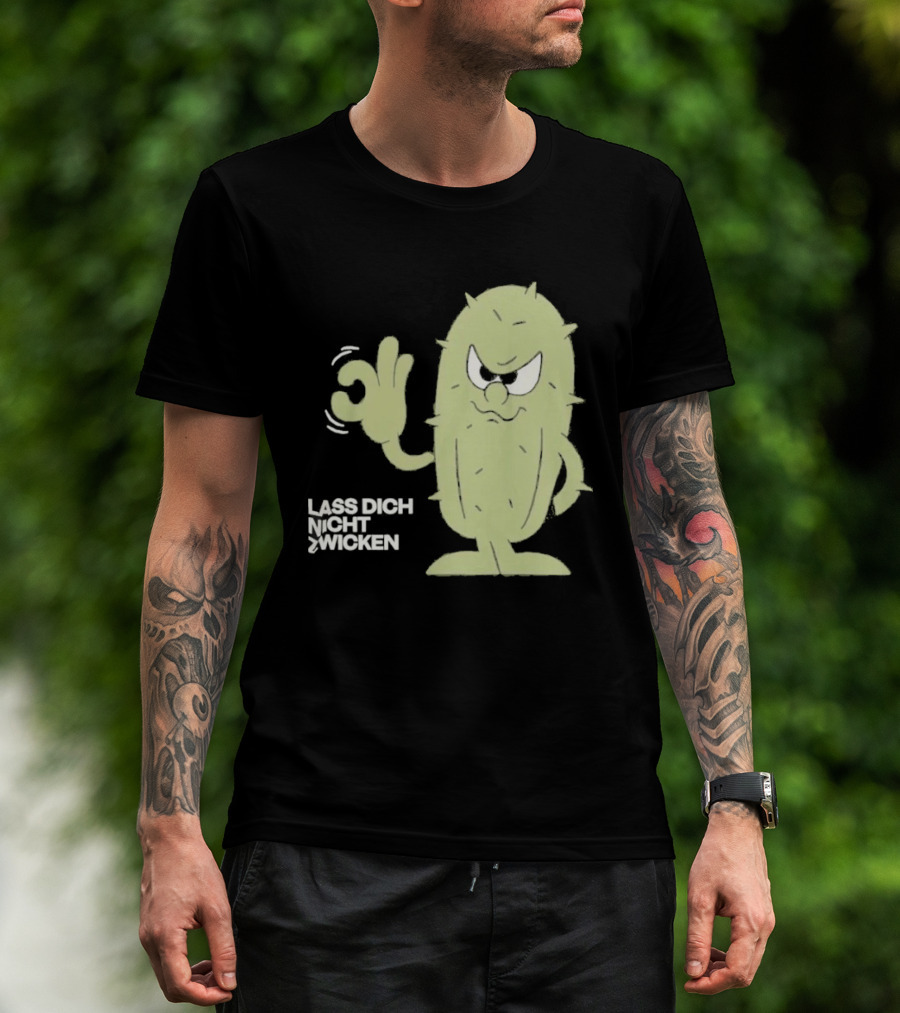 Lustiger Kaktus Lass Dich Nicht Zwicken T-Shirt