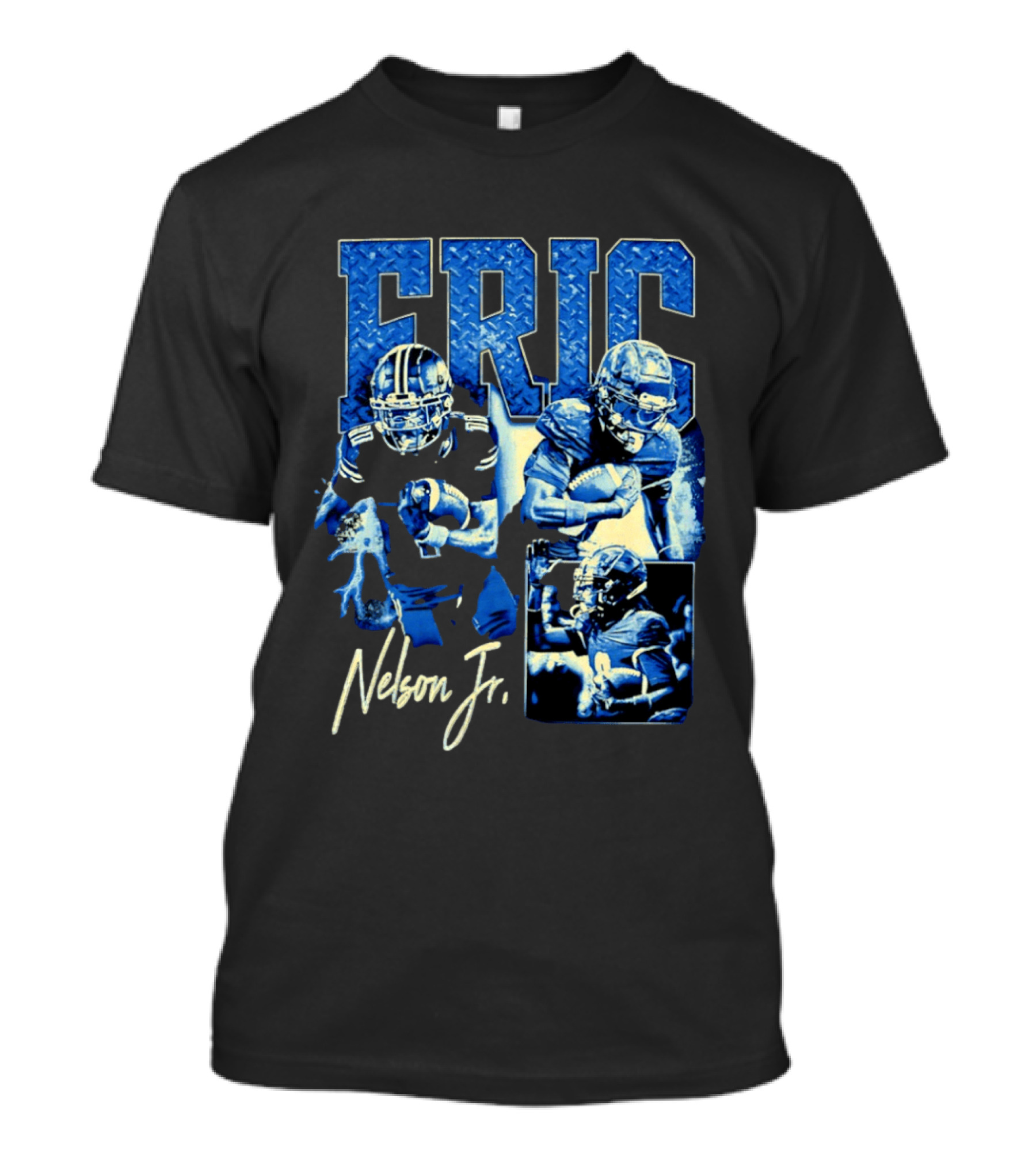Eric Nelson Jr Football Wildcats New Hampshire T-Shirt