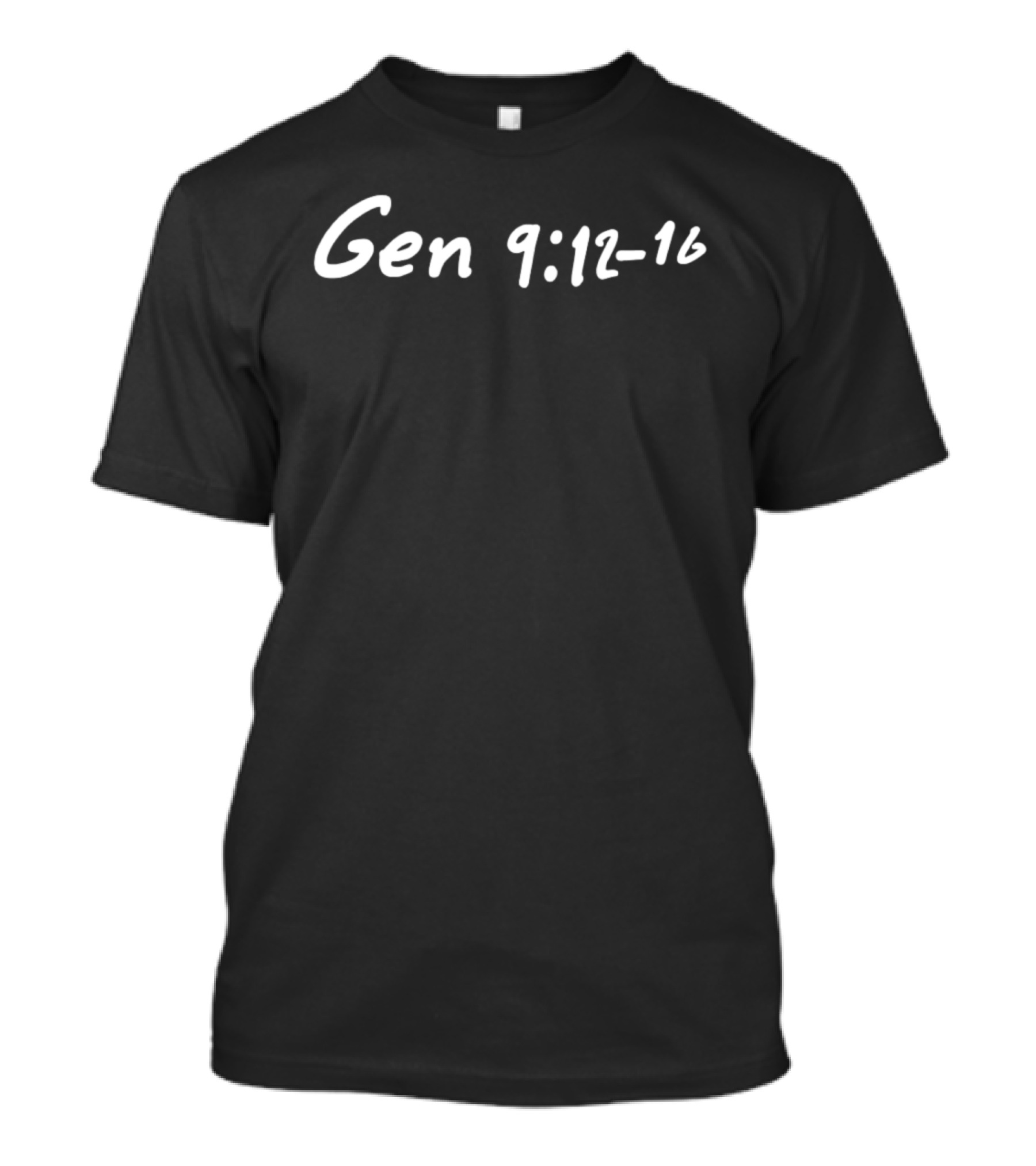 Gen 9 12 16 Rainbow Promise Bible Verse T-Shirt