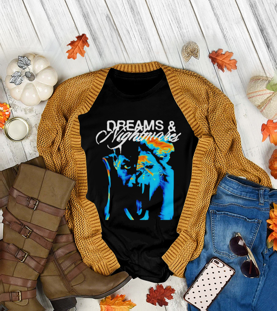 LeBron James Los Angeles Lakers Dreams Nightmares Watercolor Artistry T-Shirt