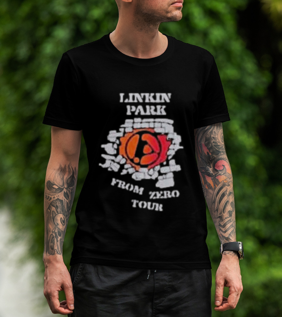 Linkin Park Deus Ex Machina Madrid Spain 2026 From Zero Metal Worker T-Shirt