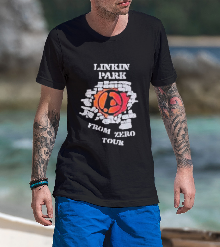 Linkin Park Deus Ex Machina Madrid Spain 2026 From Zero Metal Worker T-Shirt