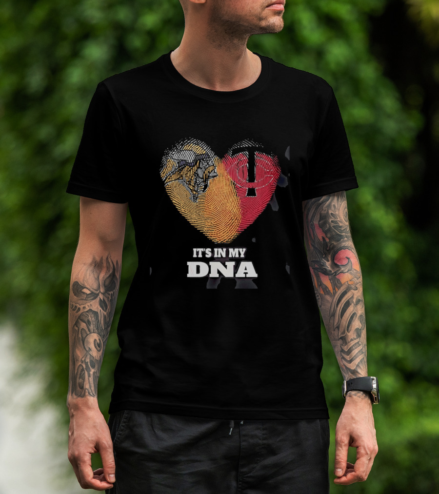 Minnesota Vikings Twins Heart It's In My DNA T-Shirt