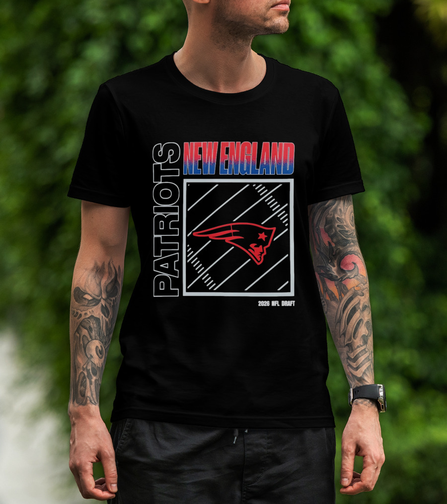 New England Patriots 2026 NFL Draft T-Shirt