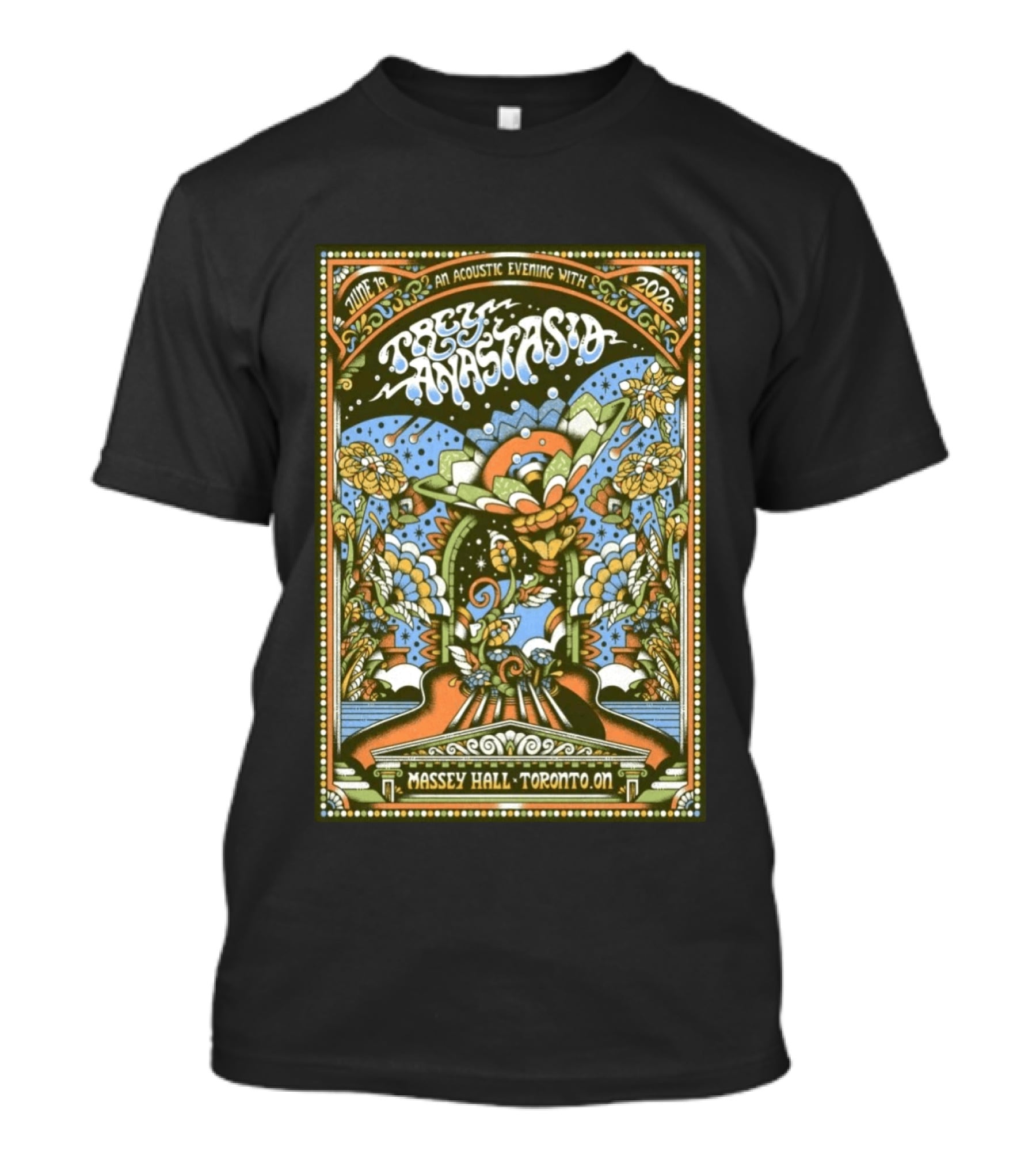 June 19 2026 Trey Anastasio Acoustic Evening Massey Hall Toronto ON T-Shirt