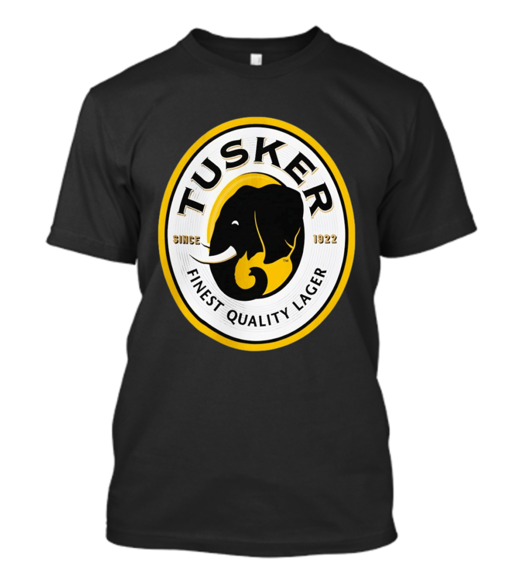 Tusker Elephant Finest Quality Lager Since 1922 T-Shirt