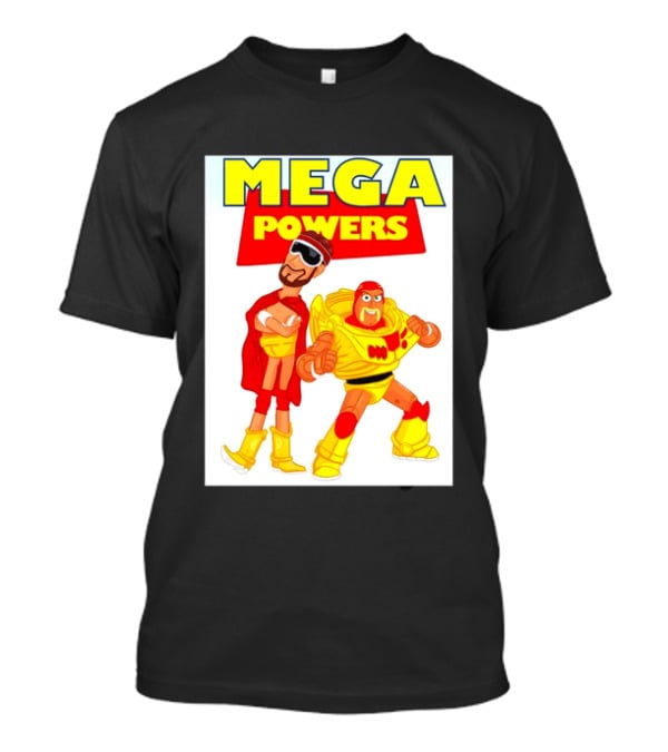 Randy Macho Man Savage Buzz Lightyear Hulk Hogan Toy Story WWE Mega Powers T-Shirt
